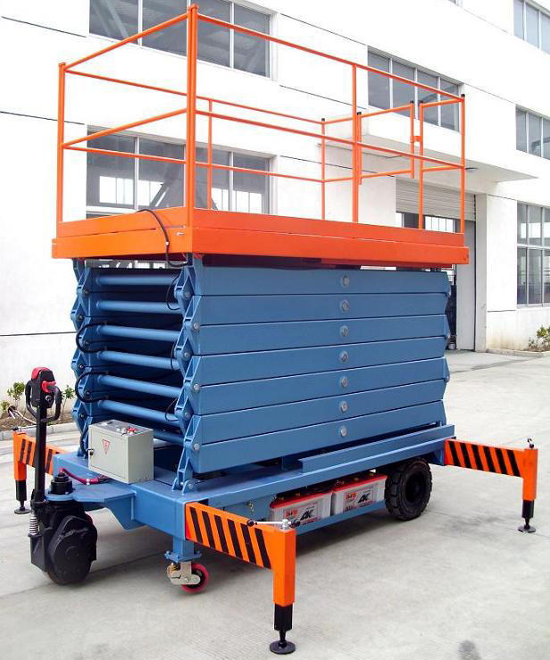 西双版纳助力行走剪叉式高空作业平台